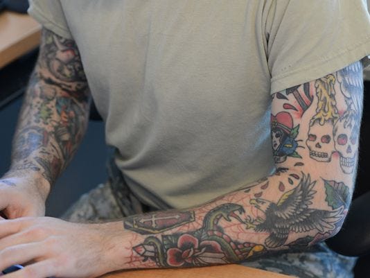 Tattoos and the Army a long and colorful tradition  Article  The United  States Army